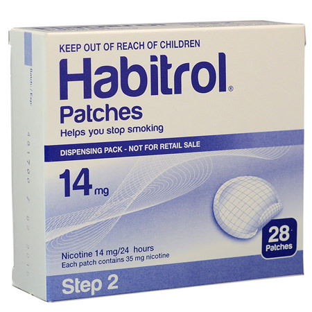 Упаковка пластырей Habitrol Упаковка пластырей Habitrol