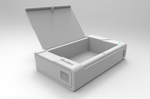 Портсигар с таймером в открытом виде Портсигар с таймером в открытом виде